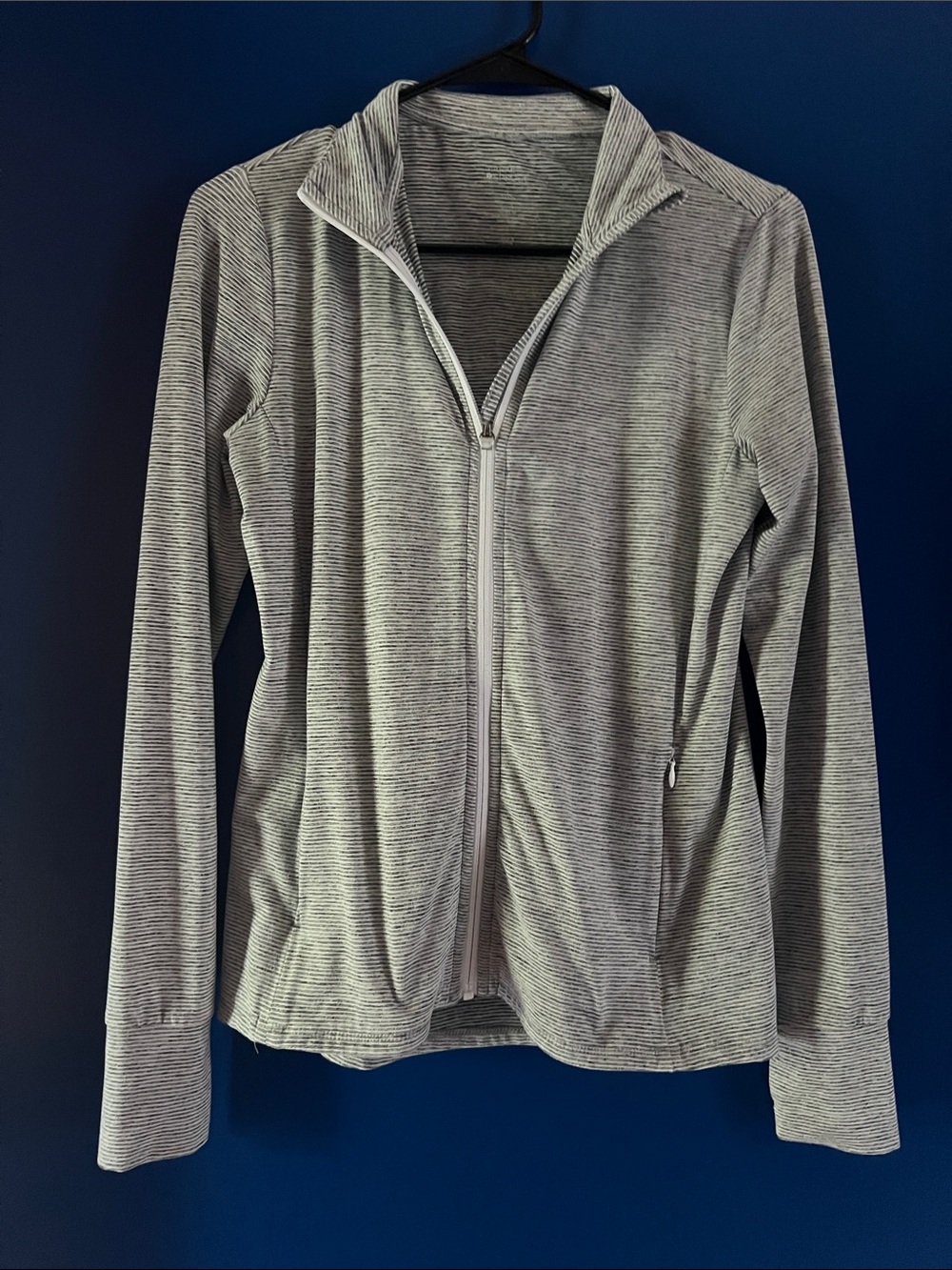 UV SPF 40 Market and Spruce Women's Zip-Up Lightweight Active Jacket - Gray